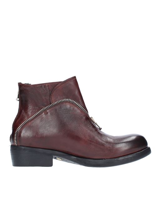 Leather ankle boots JP/DAVID | 3609/3 PAPUAMARRONE BRUCIATO